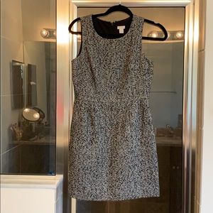 Jcrew black and white work dress size 2!